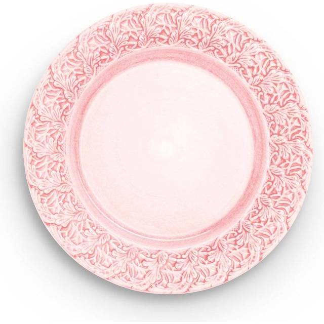 Lace Plate 25 cm, Light Pink
