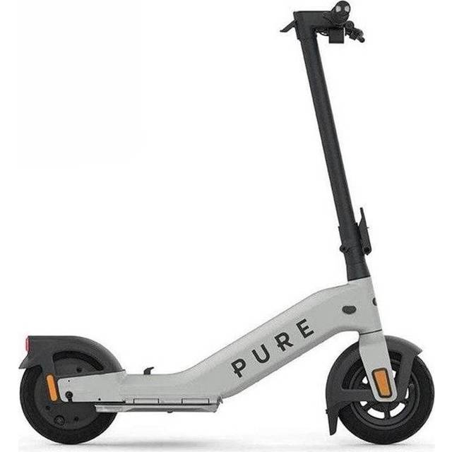 Pure El-scooter Advance+ Platinum Silver