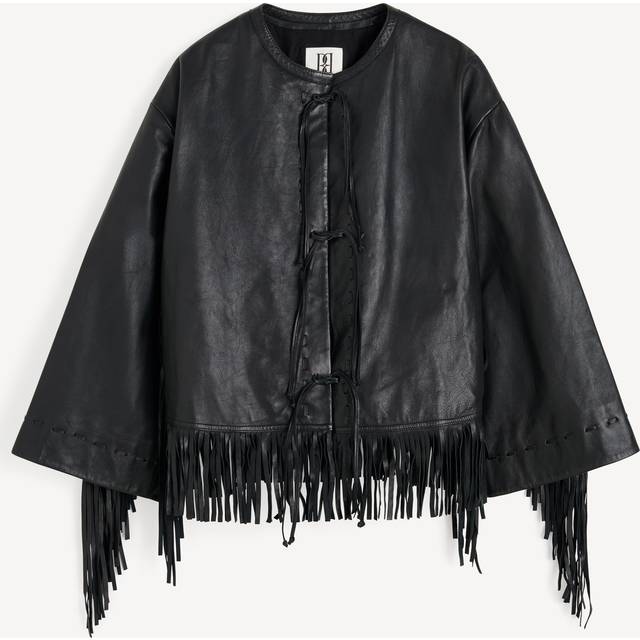Zoena leather jacket - Black (38)
