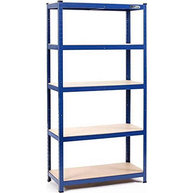 House of Home 5-Tier Blue Heavy Duty Shelf - 90 x 40 x 180cm