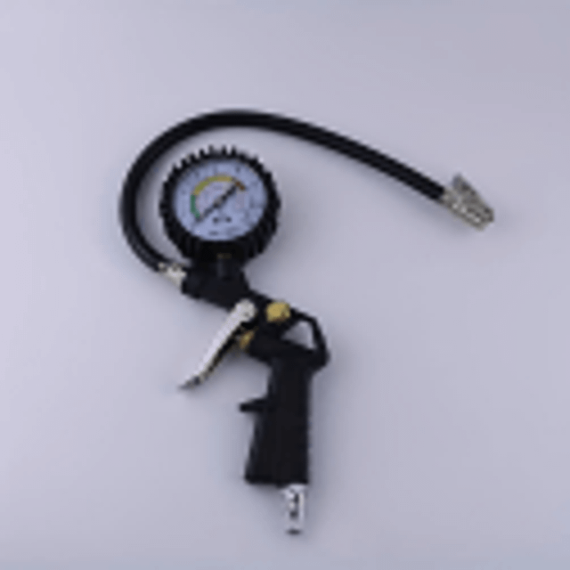 TEMU Heavy Duty Air Compressor Accessory Kit, Air Blower And Hose Accessories, 1/4" Npt Air Tool Kit, Rubber Hose Tire Inflation Gauge