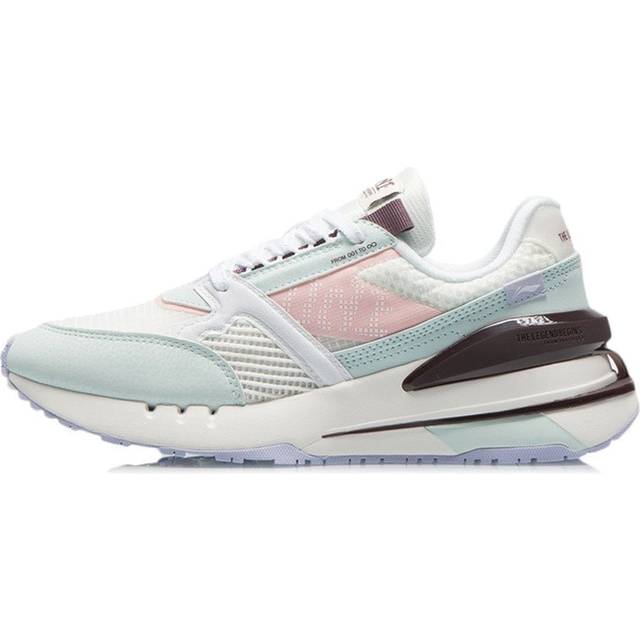 (WMNS) Li-Ning 001 Newborn 'White Wan Blue' AGCR184-2 - Cloud White/Wan Blue/Standard White - 6