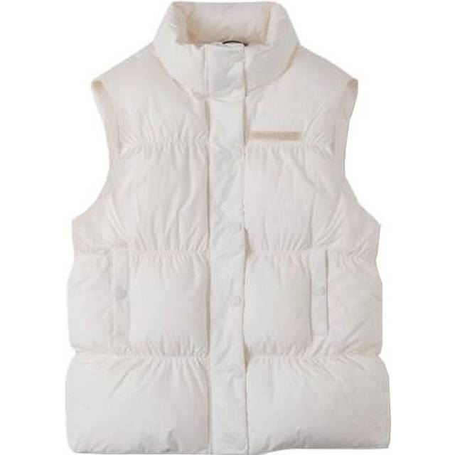 (WMNS) Converse Synthetic Super Puffer Vest 'Cream White' 10025203-A02