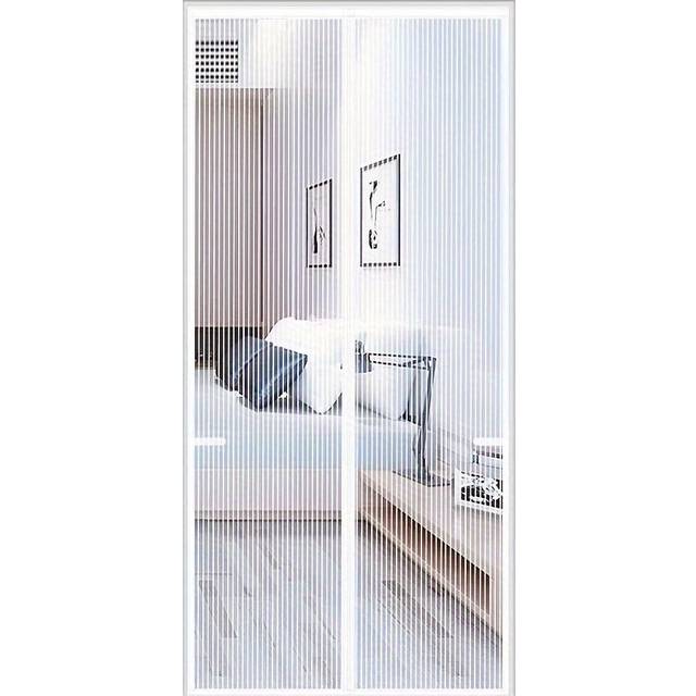 TEMU -free Magnetic Screen Door, Automatic Switch, Anti-mosquito, Anti-flying Insects, Ventilation Door Curtain, Fabric Material, Home Use
