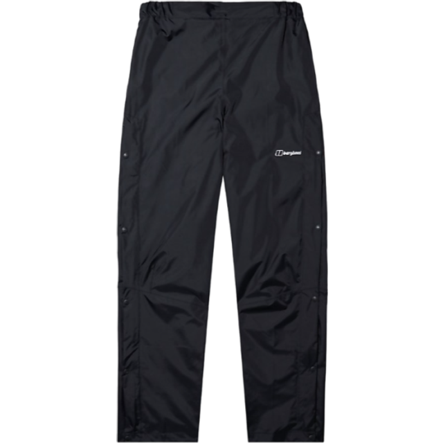 Women's Berghaus Women's Deluge 2.0 Overtrousers Regular Leg Black - Size: 32in/16