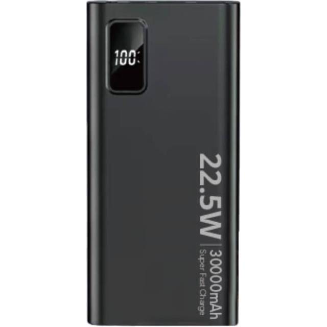 SiGN Extremt Kraftfull Powerbank 30000mAh, 22.5W - Svart
