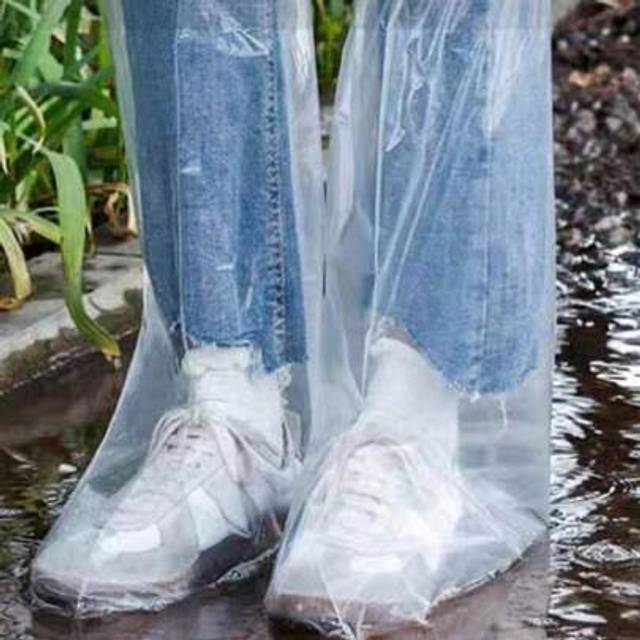 SHEIN 5pairs/10pairs Disposable Rainproof Shoe Covers, Water Resistant Reusable Shoe Protectors, Back To School Supplies Summer Cooling,Beach,Travel