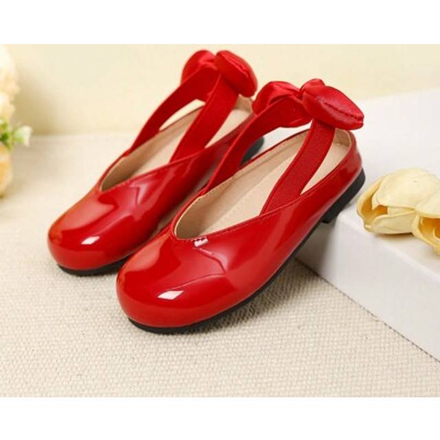 SHEIN Girls&#39; Gold Soft Bottom Casual Bowknot Sandals, Fashion Closed Toe Comfortable Breathable Summer Shoes