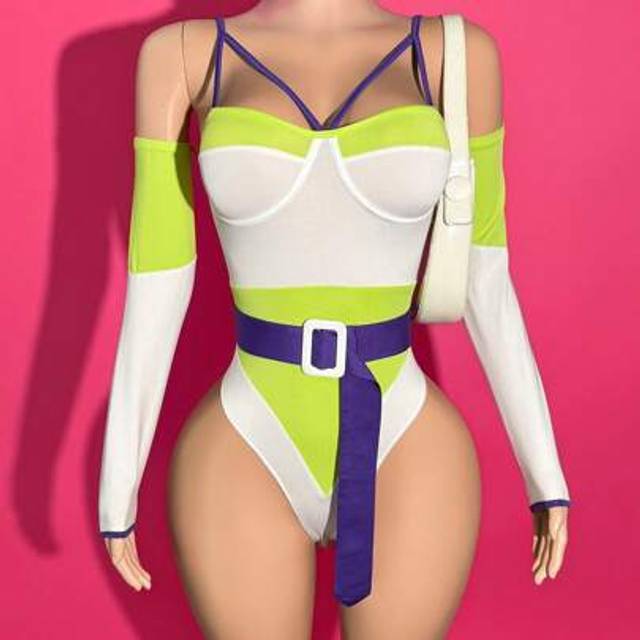 Slaydiva Women&#39;s Bodysuit 2025 Summer New, Suitable For Music Festival, Birthday Party, Graduation, Casual Daily Wear, Vacation, Cruise Travel, Beach, Sun Expo