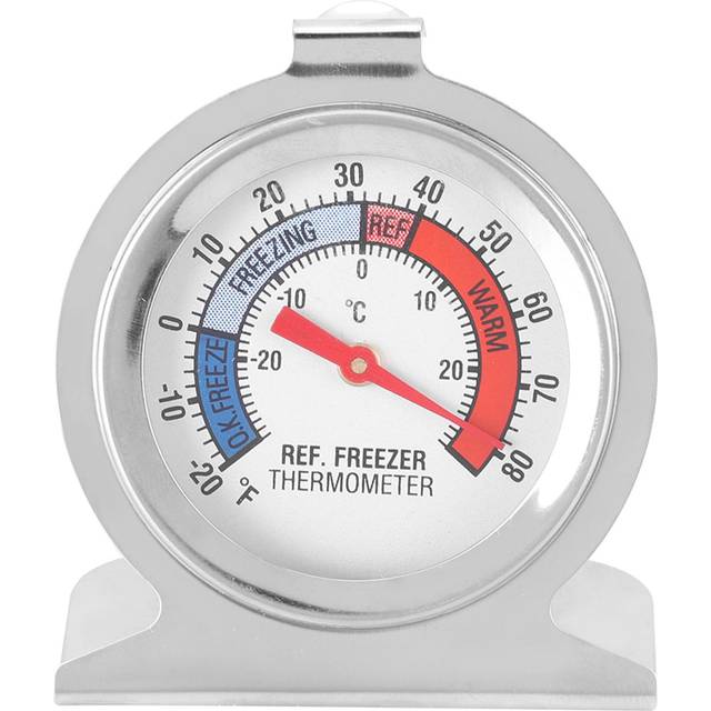 Stainless Steel Large Dial Freezer Refrigerator Thermometer Temperature Gauge Tool