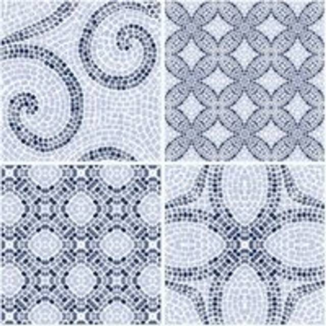Roman Mosaic Floor Tiles Self Adhesive Vinyl Flooring Kitchen Bathroom 1m²