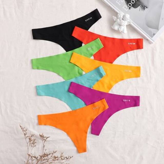 SHEIN 7packs No Show Sexy Panties