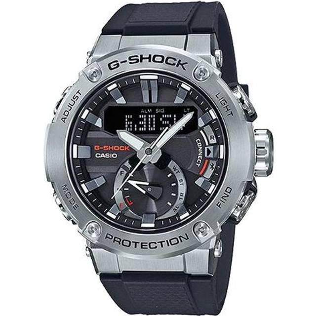 CASIO G-Shock G-Steel 'Black Silver' GST-B200-1A - Free