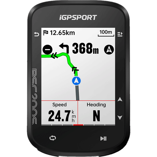 iGPSPORT BSC200S GPS-cykeldator - Aqua,Sort