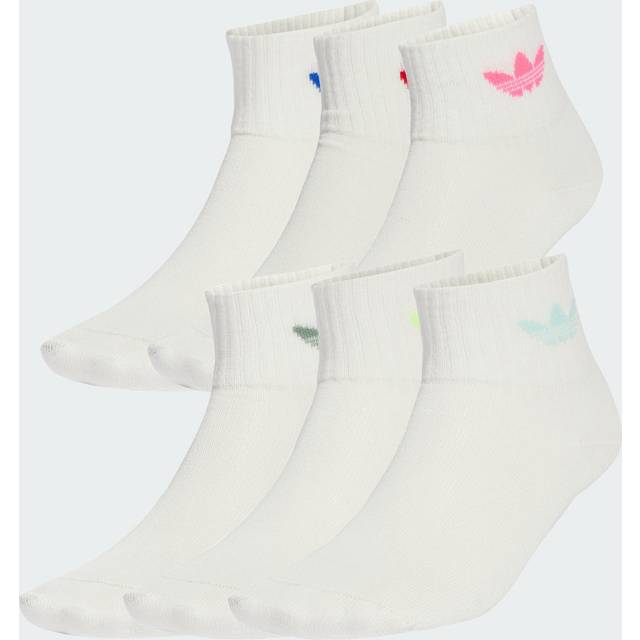 Ankle Socks 6 Pairs Kids - Lucid Pink / Better Scarlet / Signal Green / Bright Yellow - 0K - 2K,3K - 5K,5.5K - 7K,7.5K - 9.5K,10K - 11.5K,12.5K - 1,2 - 3.5,4.5 - 5.5