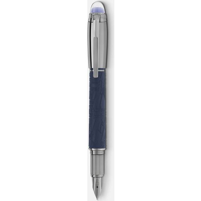 Montblanc - Starwalker Spaceblue Doué Fountain Pen (f) - Fountain Pens (F)
