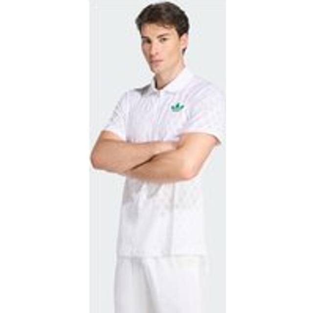 adidas Pro Polo Men white, size: M