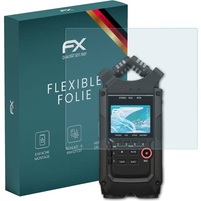 Atfolix 2x Screen Protector For Zoom H4n Pro Protective Film Clear&flexible