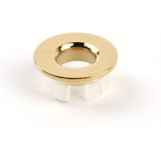 TEMU Bathroom Basin Ceramic Sink Open Hole Overflow Cover Trim 4 Colour