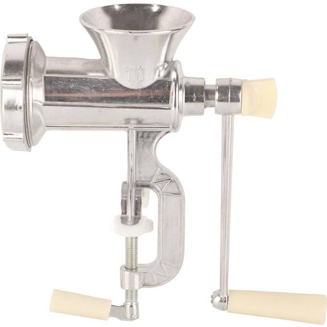 Household Manual Meat Grinder Hand Crank Meat Vegetable Mincer Grinding Machine Kitchen Tool White