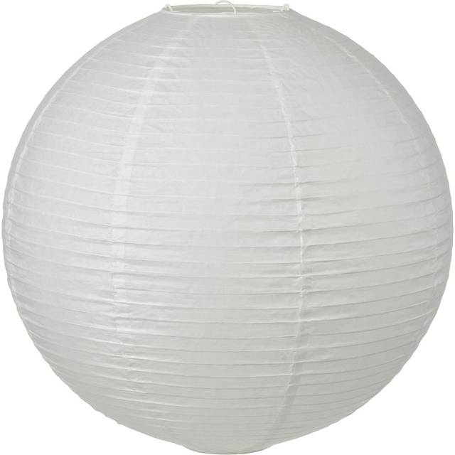 GULLSUDARE taklampskärm, vit/handgjord, 45 cm