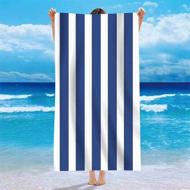 TEMU Microfiber Beach Towel Lightweight Quick Dry Travel Towel Bath Sheet Swimming