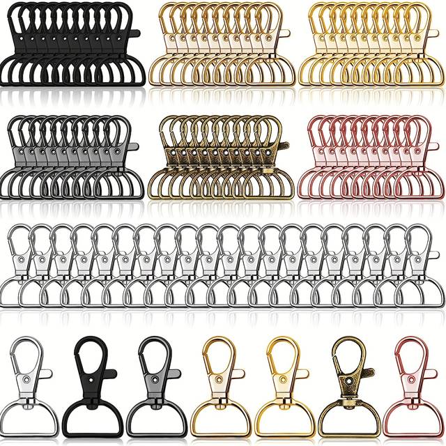 TEMU 80pcs Rotating Lobster Rope Card Keychain Colorful Dog Bag Accessories Pet Rope Lock