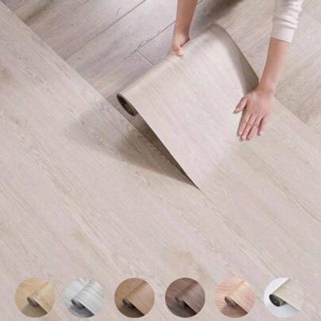 SHEIN 1Roll Vinyl Wall And Flooring Roll Sticker 15.7&#34;W X 118&#34;L/ 12.9 Sq.Ft, Peel And Stick Wall Tiles SXP Foam Sticker For Any Room, Easy DIY,Stickers,Wall
