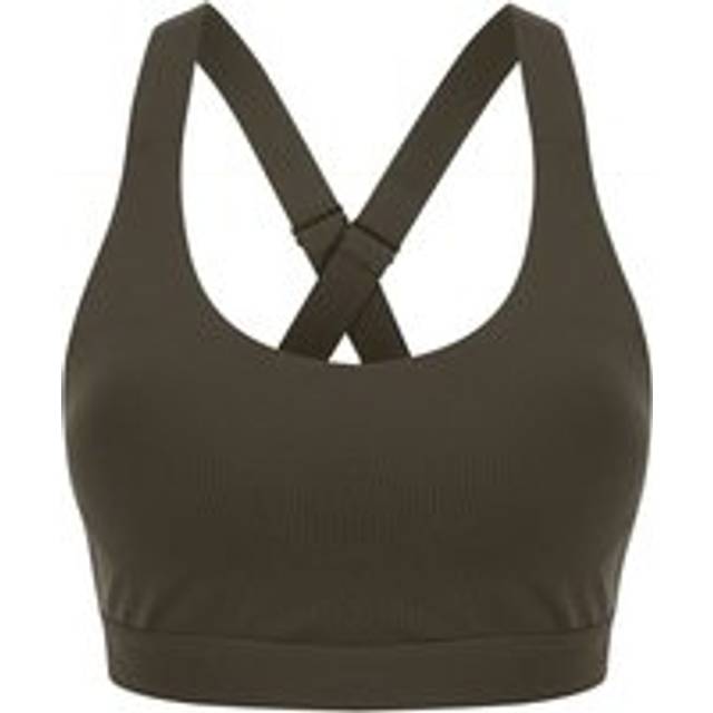 (S, Olive Green) Tombo Womens/Ladies Core Medium Impact Bra
