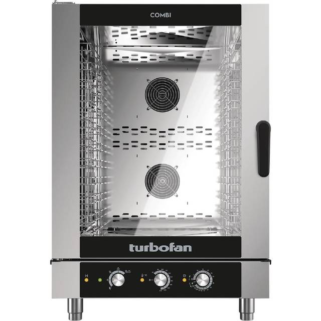 Blue Seal Turbofan 10 Grid Manual Control Combi Oven EC40M10