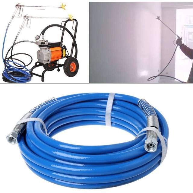 10m Airless Paint Spray Hose Tube Pipe 5000PSI Sprayer Fiber For Sprayer New