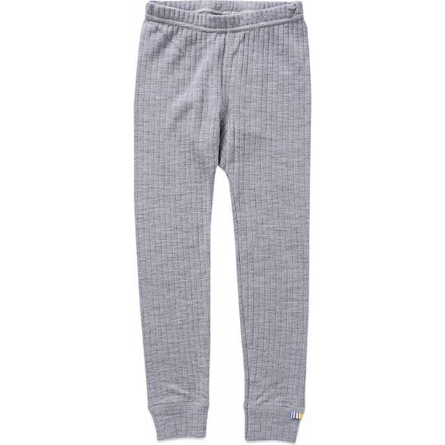 Joha - Kid's Leggings Colourfull - Merino base layer size 120, grey/purple