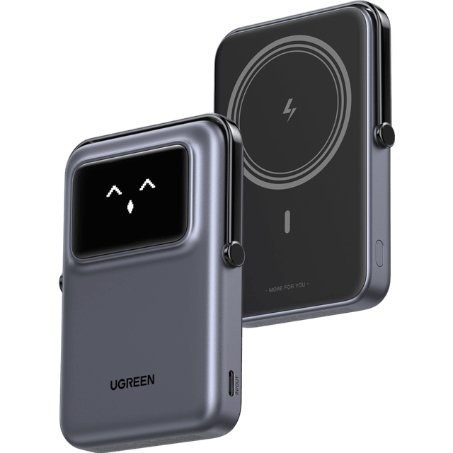Ugreen uno wireless power bank fast charging 10000mah magnetic mobile phone port