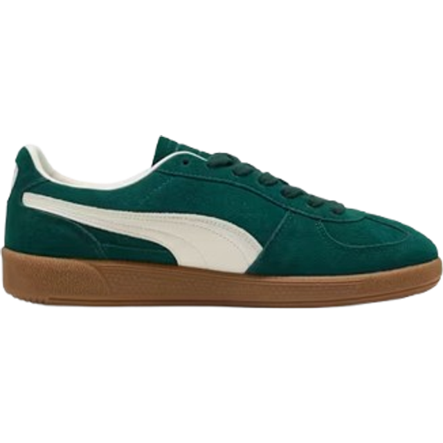 PUMA Palermo Trainers in Dark Green