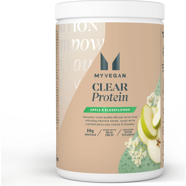 Clear Vegan Protein - 20servings - Apple & Elderflower