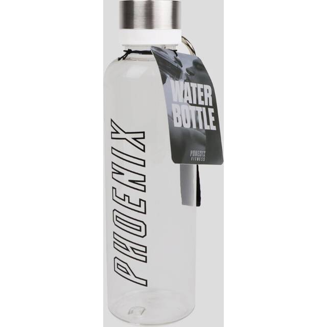 Phoenix Clear Water Bottle 550ml - Orange - 7 x 23 x 7cm