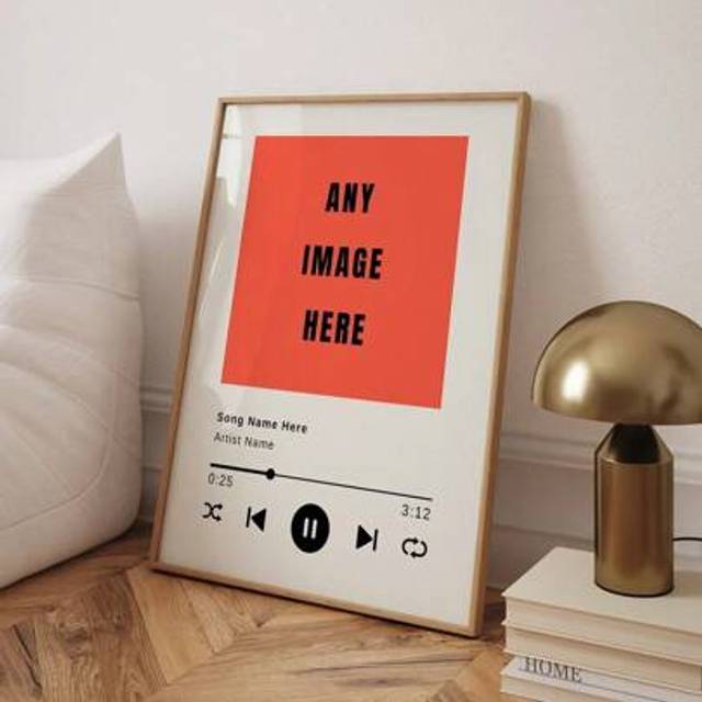 SHEIN 1PC Custom Music Album Poster Print, Personalized Canvas Song Poster, High Definition Printing, Choose Your Own Album, Gift For Her Home Wall Hanging