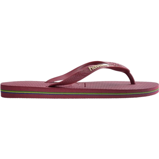 Havaianas Brasil Logo - Brown (BRA-43/44)
