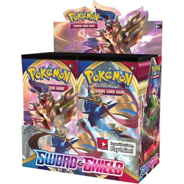 (324 Sword Shield) 324pcs Pokemon cards Sword & Shield Booster Box Collectible Trading