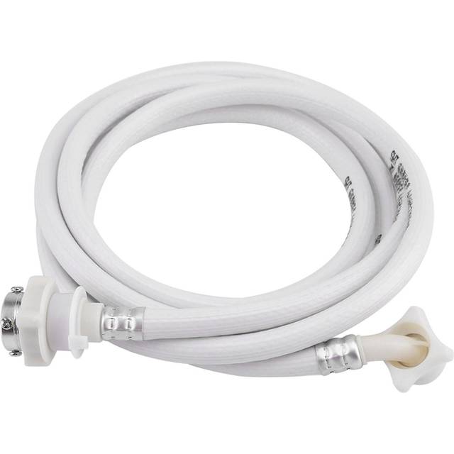 Washing Machine Water Inlet Hose Washer Pipe Tube Connector White Color Long Length 3m