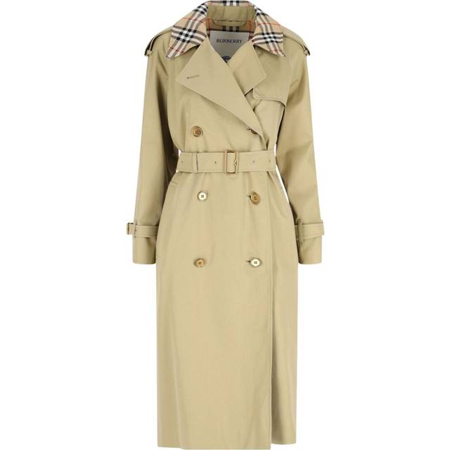 Castleford Trench Coat with Archive Check collar - 8