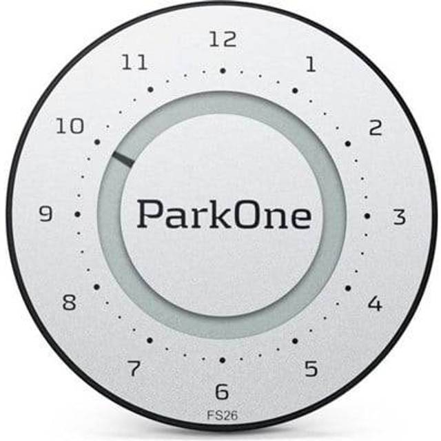NeedIT ParkOne 2 - Alpinhvid - Elektronisk P-Skive - Techii.dk