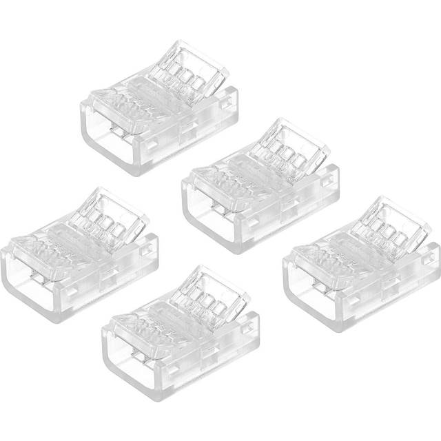 5pcs rgb led light strip connectors led adapter connectors (4 pin, 10mm)