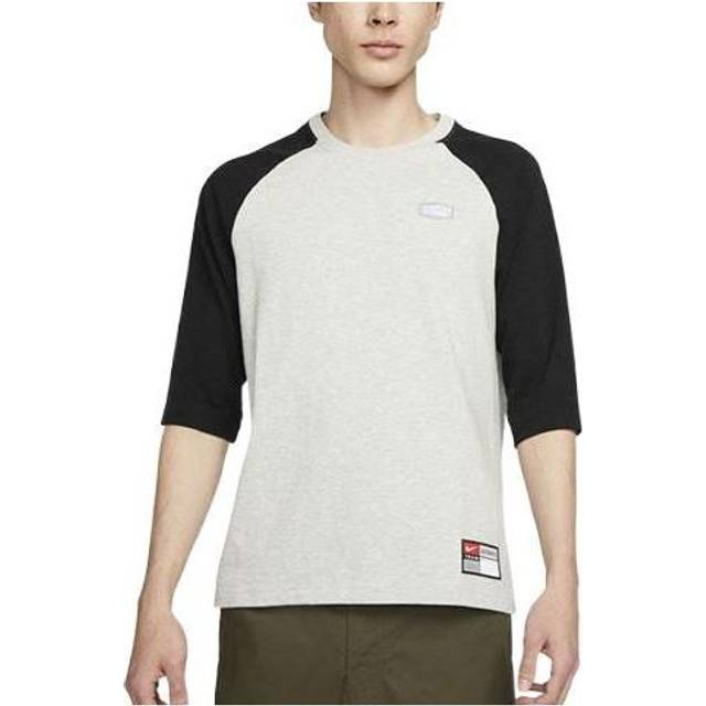 Nike SB Pattern Embroidery Crew Neck Half Sleeve T-Shirt Men Tops Multicolor DQ6285-050 XL