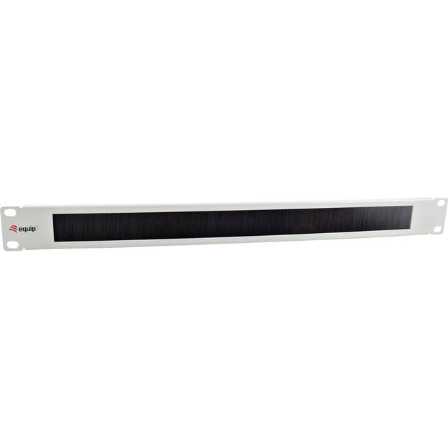 Equip 19" Brush Panel. Light Grey (RAL 7035)