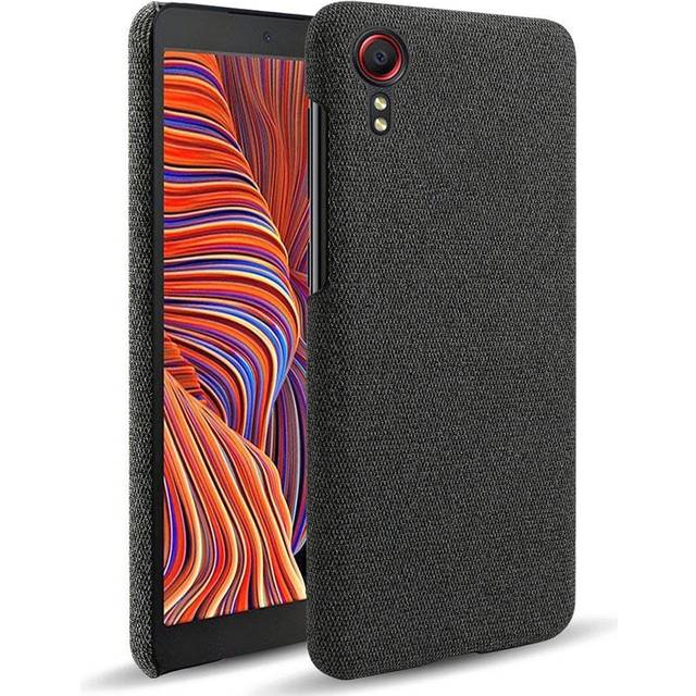 EIDERWOOD Samsung Galaxy Xcover 5 Tygbelagt Plast Skal - Svart