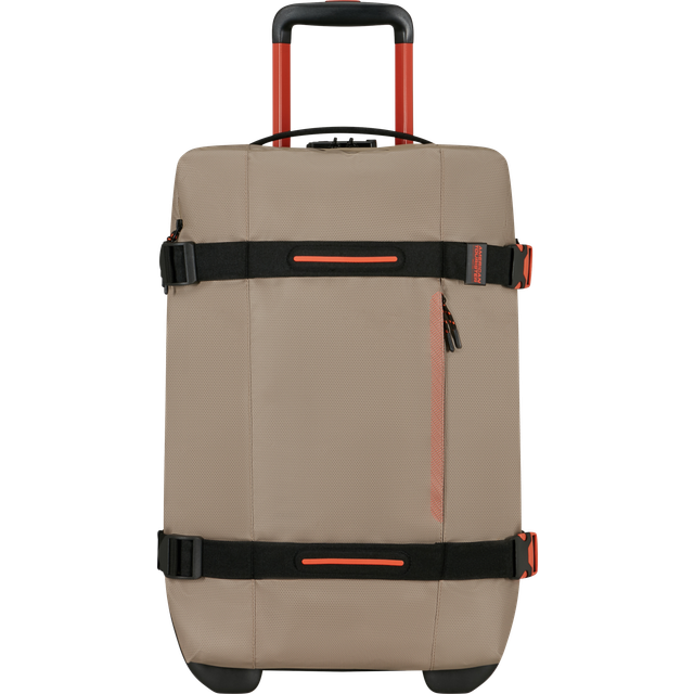 American Tourister Urban Track LMTD 55cm 2-Wheel Cabin Duffle - Beige/Orange