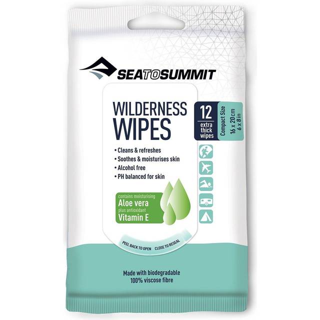 Sea To Summit Wilderness Wipes Compact - 12 pcs..