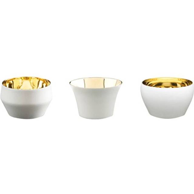 Kin Ljushållare 3-pack Vit