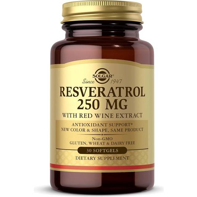 Solgar Resveratrol 250 mg, 30 softgel